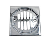 Deluxe Brass Shower Grid with Square Plate